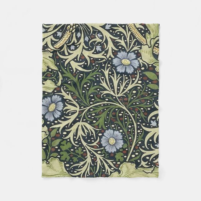 Cobertor De Velo William Morris Seaweed Pattern (Frente)