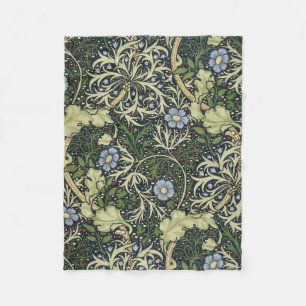 Cobertor De Velo William Morris Seaweed Pattern Floral Vintage Art
