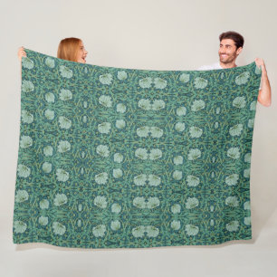 Cobertor De Velo William Morris Vintage Padrão Floral Pimpernel