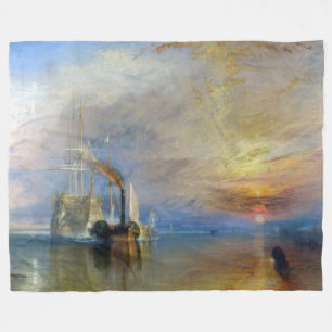 Cobertor De Velo William Turner - O Fighting Temeraire