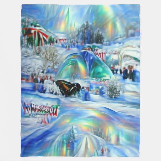 Cobertor De Velo Winter Dreamscape (Frente)