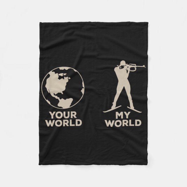 Cobertor De Velo Wintersport Biathlon (Frente)