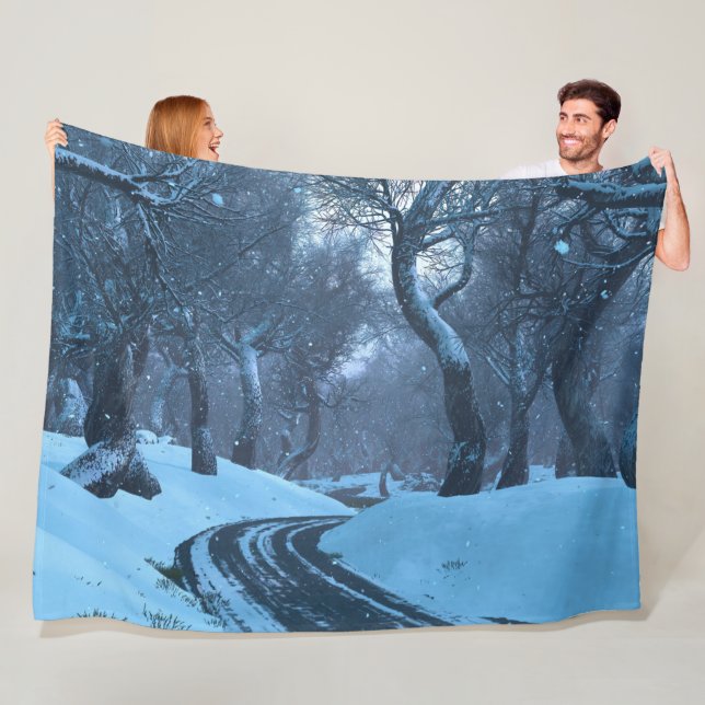 Cobertor De Velo Winterwalk Fleece Blanket (In Situ)