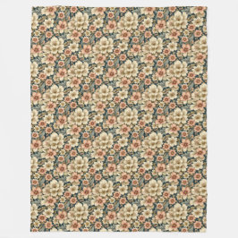 Cobertor De Velo Wintry Floral Azaleas e Rosa