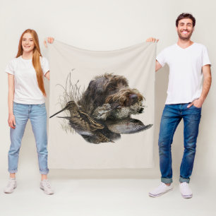 Cobertor De Velo Wirehaired Pointing Griffon, Caça a pau