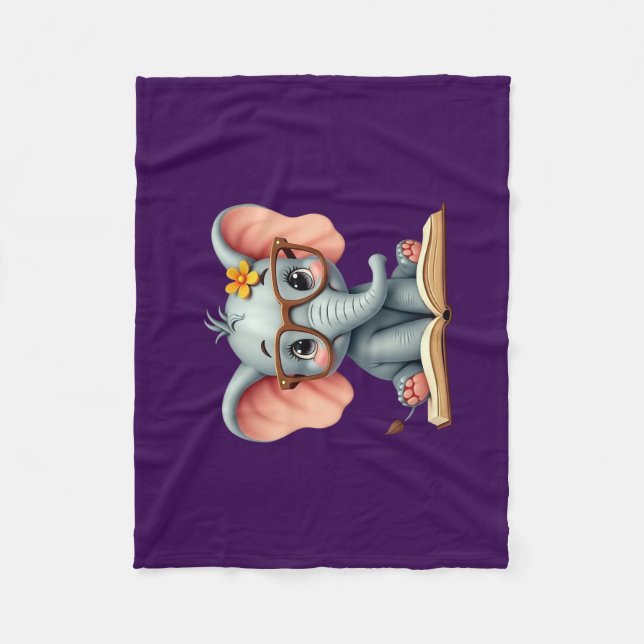 Cobertor De Velo Wise Baby Elephant (Frente)