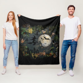 Cobertor De Velo Witches Party Night