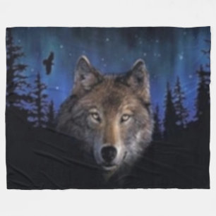 COBERTOR DE VELO WOLF FANTASMA