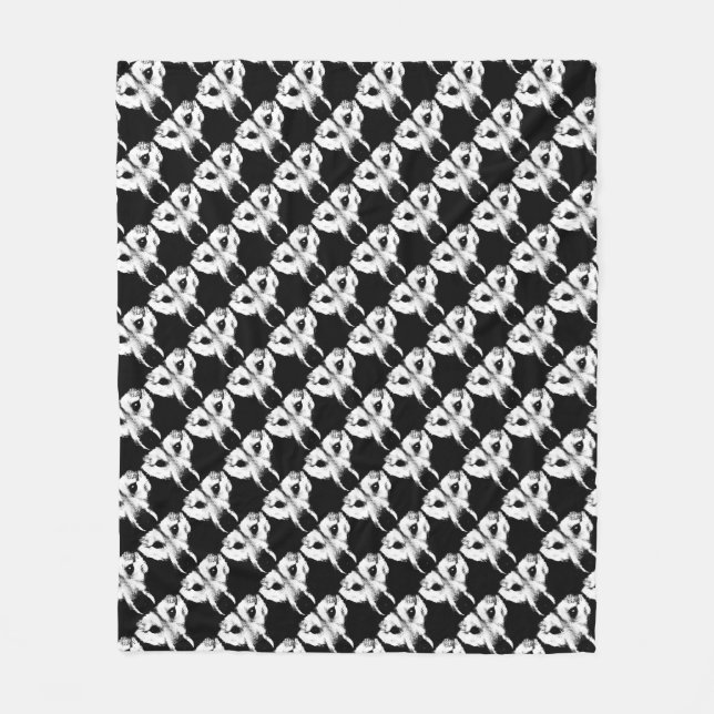 Cobertor De Velo Wolf Pup Blanket Rouco Wolf Puppy Dog (Frente)