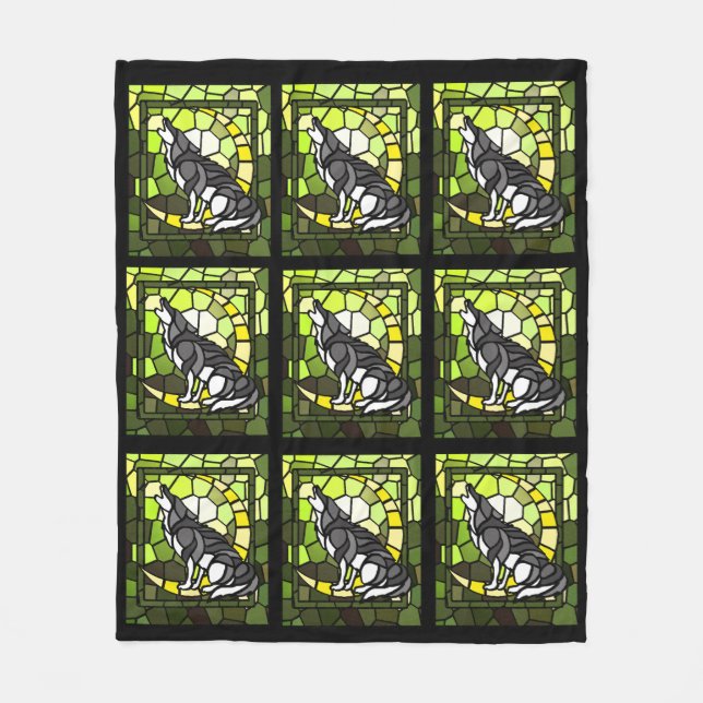 Cobertor De Velo Wolfin House Mascot Fleece Blanket (Frente)