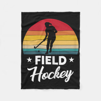 Cobertor De Velo Womens Awesome Field Hockey Player Silhouette Outf