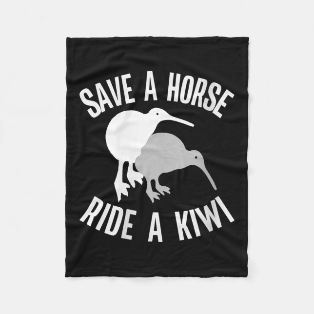 Cobertor De Velo Womens Funny New Zealand Kiwi Meme Quote Save A Ho (Frente)