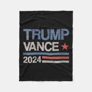 Cobertor De Velo Womens Trump Vance 2024 Presidente Trump Supporter
