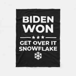 Cobertor De Velo Won Get Over Snowflake