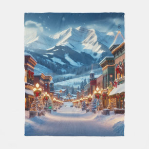 Cobertor De Velo Wonderland de inverno em Crested Butte, Colorado