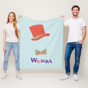 Cobertor De Velo Wonka Top Hat e Arco Tie