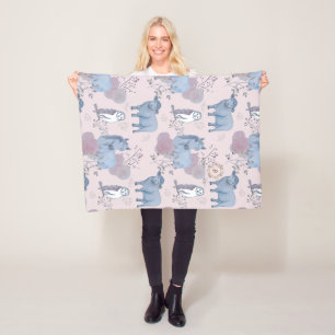 Cobertor De Velo Woodland Art Baby Blanket