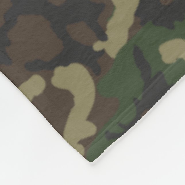 Cobertor De Velo Woodland Camo Pattern (Quina)