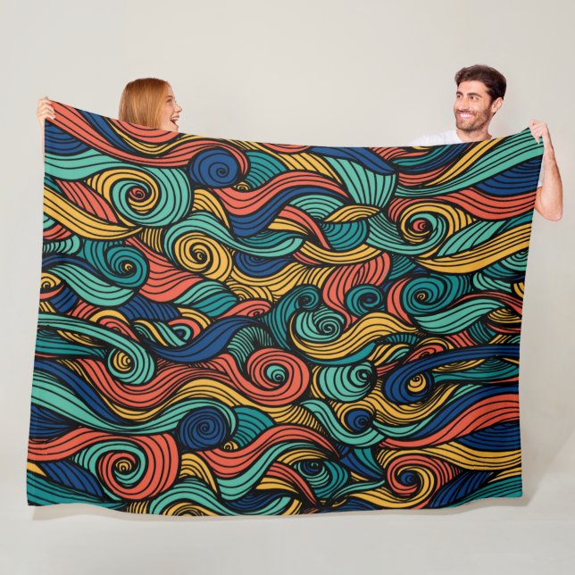 Cobertor De Velo Wool Topped paisley (In Situ)
