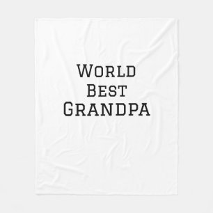 Cobertor De Velo World best Grandpa adiciona nome texto esportes te