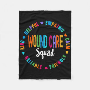 Cobertor De Velo Wound Care Nurse Squad Appreciation Sta