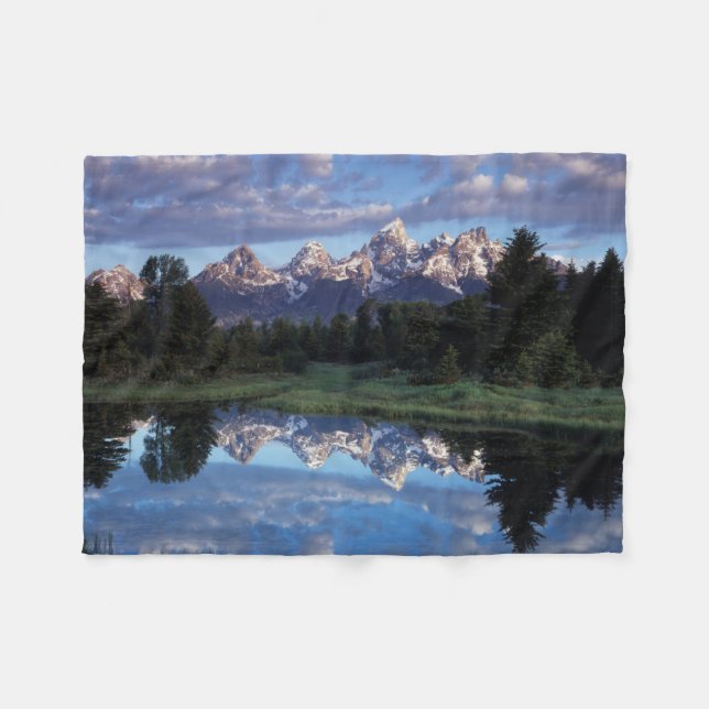 Cobertor De Velo Wyoming, Grand Teton National Park 4 (Frente (Horizontal))