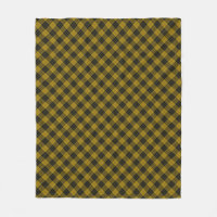 Xadrez amarela de tartan MacLeod