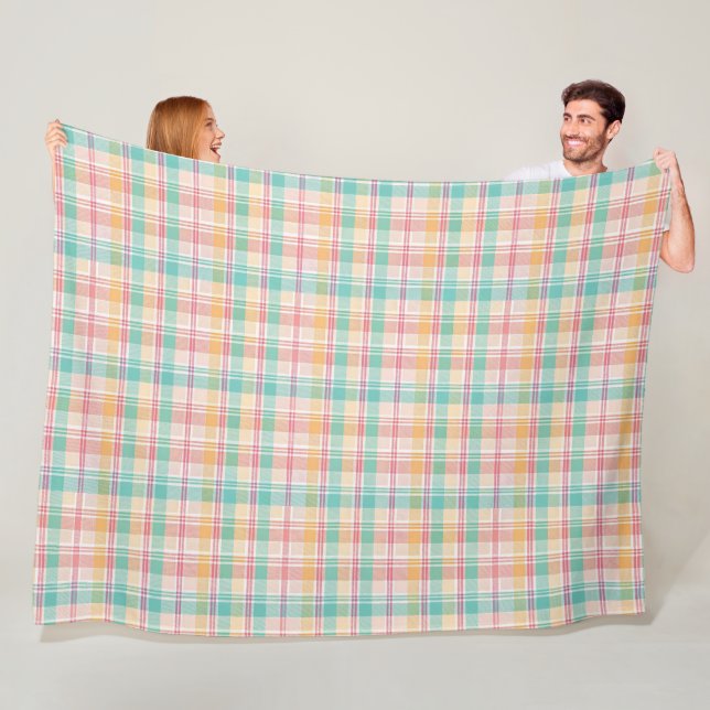Cobertor De Velo Xadrez com verificação de várias cores (In Situ)