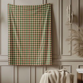 Cobertor De Velo Xadrez de Natal encantadora para doação