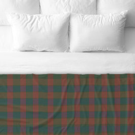Cobertor De Velo Xadrez de Natal/Tartan Red & Green Fleece Blanket