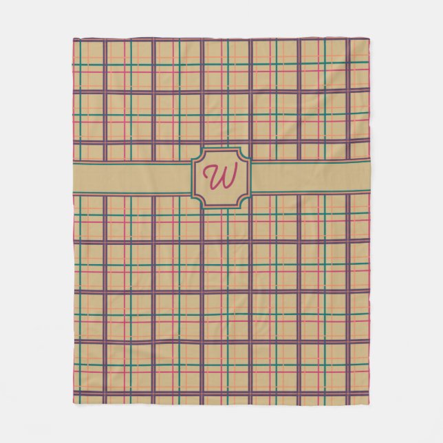 Cobertor De Velo Xadrez de Verão Blanket (Frente)