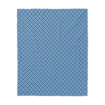 Xadrez Diagonal Azul Básico/Azul Bebê
