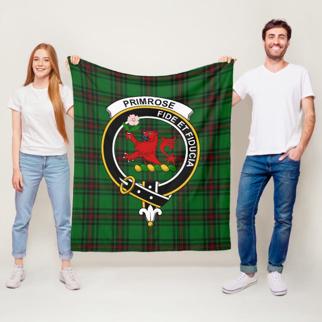 Cobertor De Velo Xadrez Escocês Clan Primrose Tartan (In Situ)