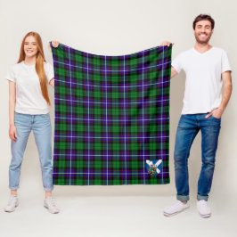 Cobertor De Velo Xadrez Escocês Tartan de Caçador de Scotts