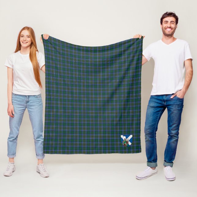 Cobertor De Velo Xadrez Escocês Tartan de Scotts Broun (In Situ)