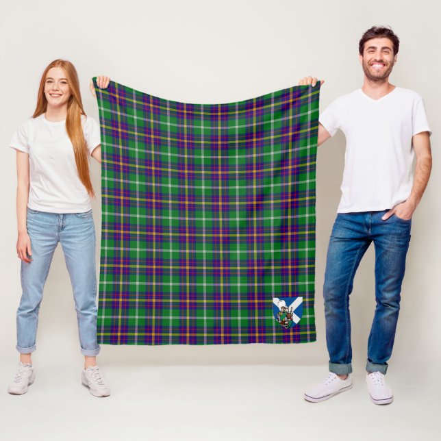 Cobertor De Velo Xadrez Escocês Tartan de Scotts Inglis (In Situ)