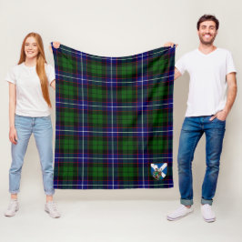 Cobertor De Velo Xadrez Escocês Tartan de Scotts Russell