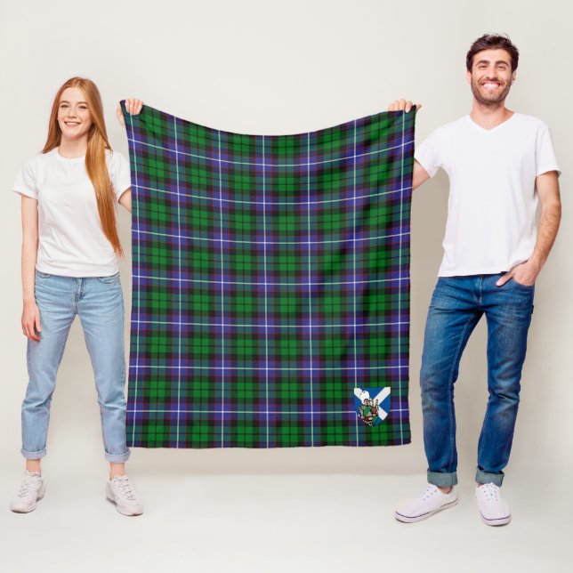 Cobertor De Velo Xadrez Escocês Tartan Scotts Galbraith (In Situ)
