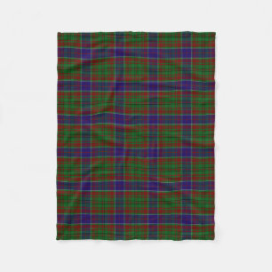 Cobertor De Velo Xadrez Escocesa Clan Adams Tartan