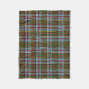 Cobertor De Velo Xadrez Escocesa Clan Anderson Tartan