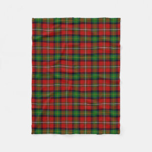 Cobertor De Velo Xadrez Escocesa Clan Boyd Tartan