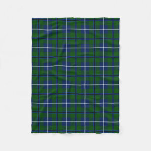 Cobertor De Velo Xadrez Escocesa Clan Douglas Tartan