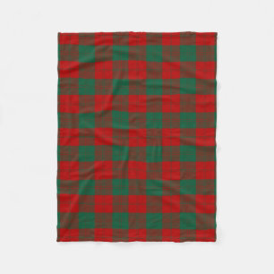Cobertor De Velo Xadrez Escocesa Clan Erskine Tartan
