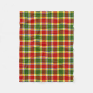 Cobertor De Velo Xadrez Escocesa Clan Gibson Tartan