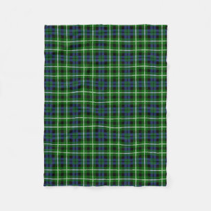 Cobertor De Velo Xadrez Escocesa Clan Graham Tartan