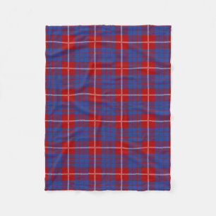 Cobertor De Velo Xadrez escocesa Clan Hamilton Tartan