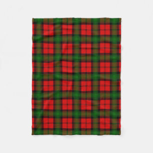 Cobertor De Velo Xadrez Escocesa Clan Kerr Tartan