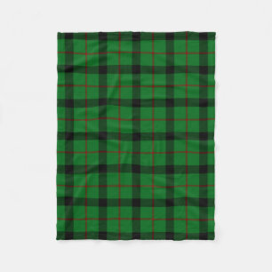 Cobertor De Velo Xadrez Escocesa Clan Kincaid Tartan