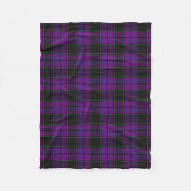 Cobertor De Velo Xadrez Escocesa Clan Laird Tartan (Frente)