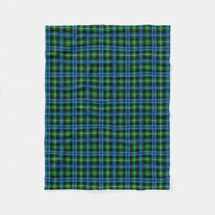 Cobertor De Velo Xadrez Escocesa Clan Lamont Tartan